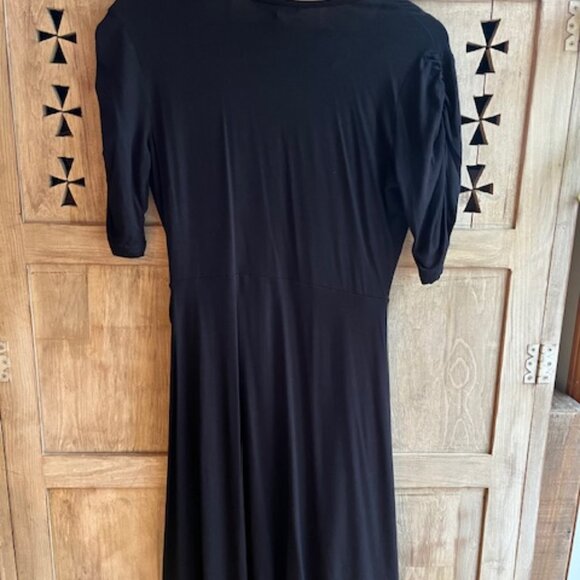 41 Hawthorn Elisse Ruched Sleeve Surplice Dress, NWT, Medium - Picture 6 of 6